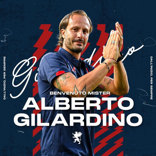 官方：吉拉迪诺正式担任热那亚主帅，将执教至赛季末